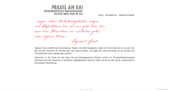 Desktop Screenshot of praxisamkai.at